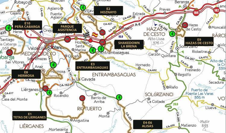 Ya disponible el recorrido total del Rallye Festival Hoznayo 2025