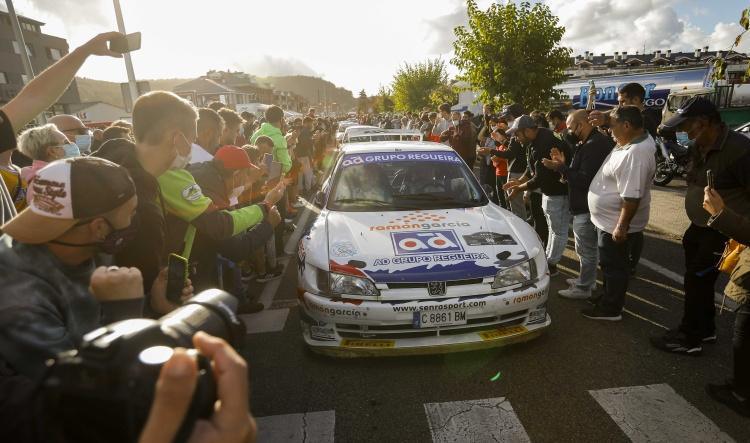 Manuel Senra en el Rallye Festival Hoznayo 2025