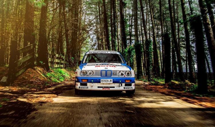El BMW M3 de Pep Bassas en el Rallye Festival Hoznayo
