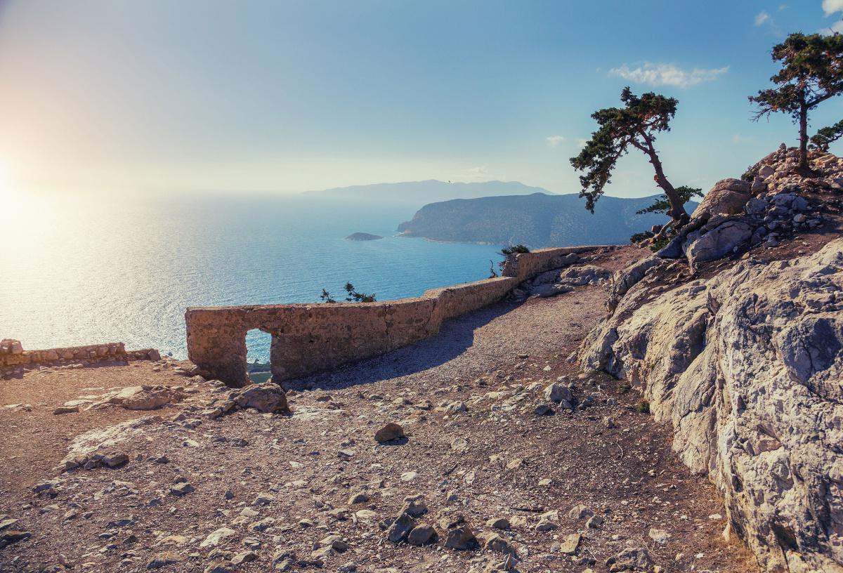 The Venetian castle of Monolithos