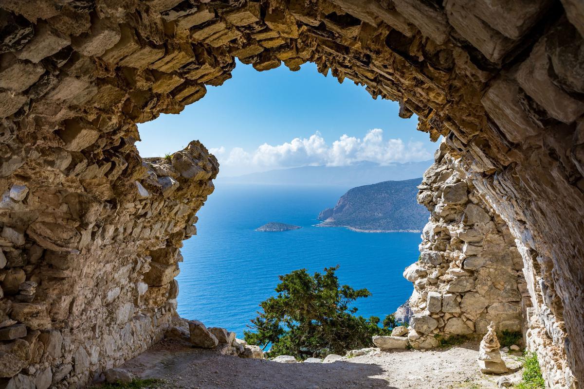 The Venetian castle of Monolithos