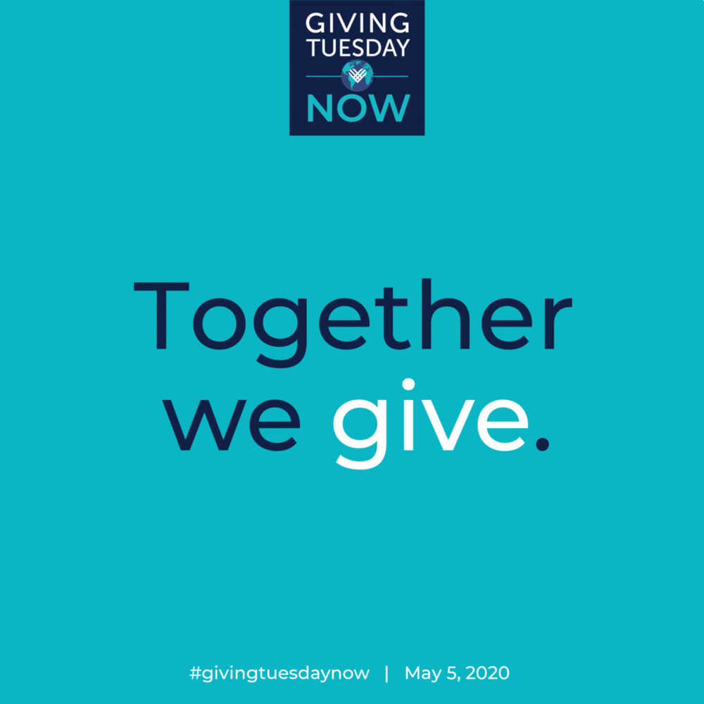 #GivingTuesdayNow