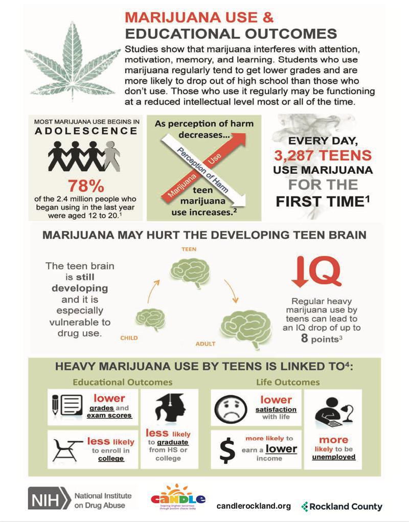 Harmful Effects of Marijuana on the Teen Brain