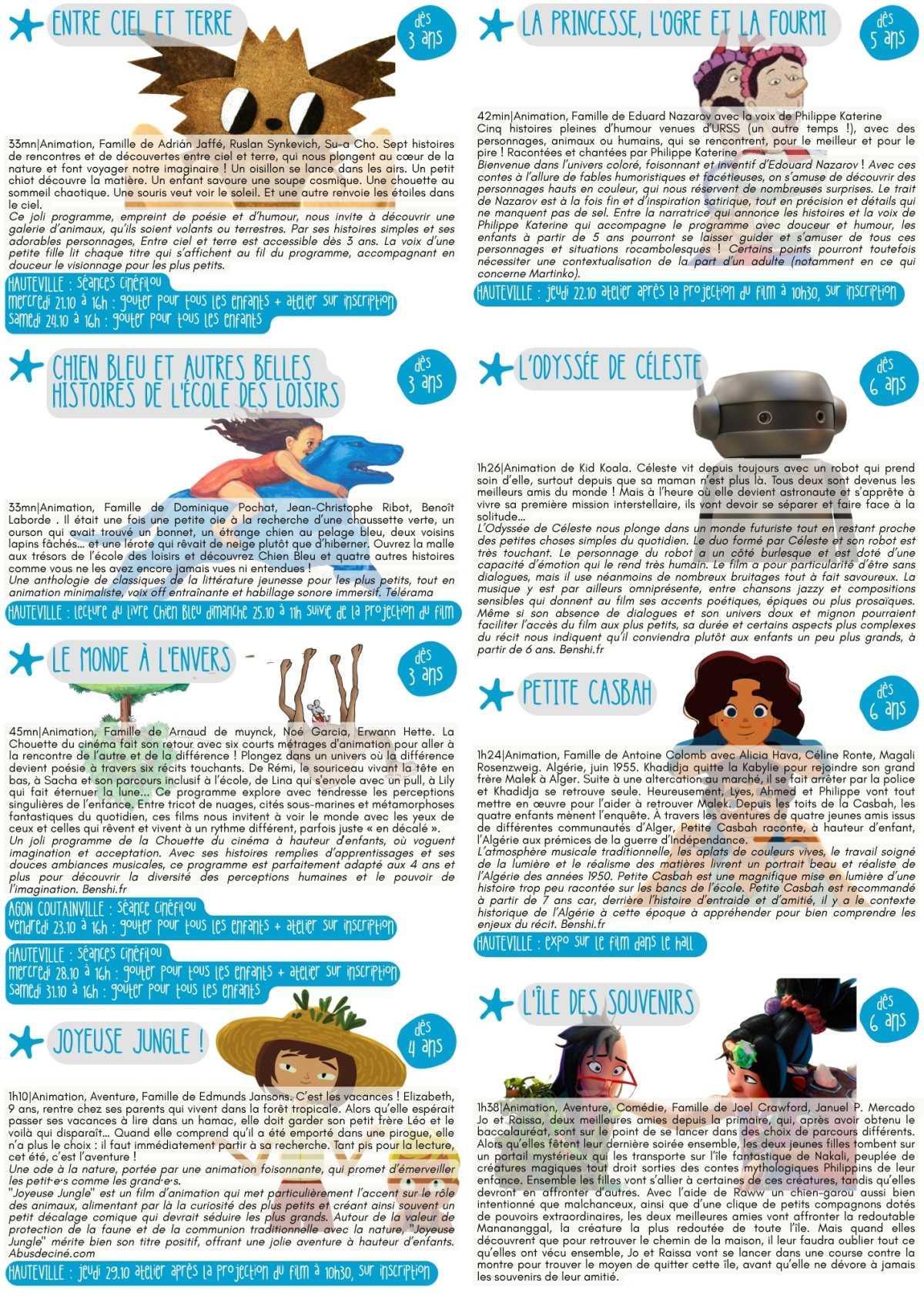 19ème Festival du film d'animation 