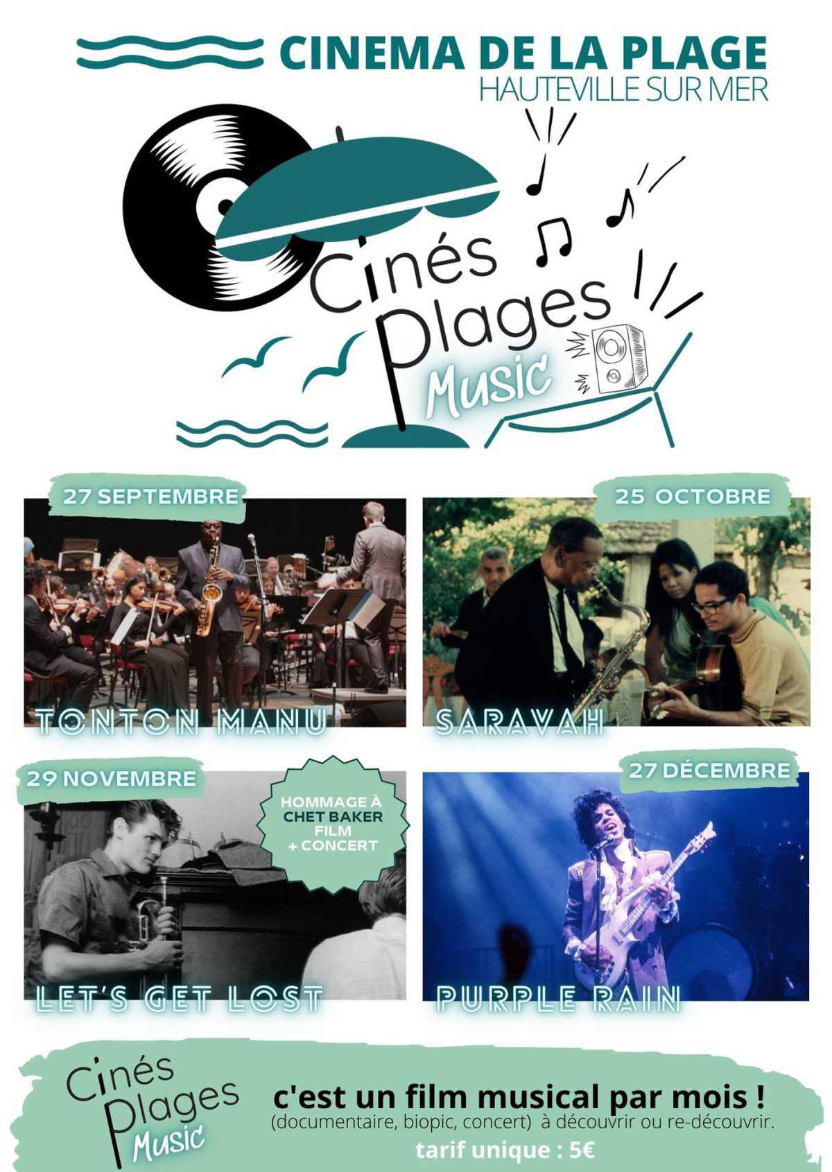 CinésPlages Music à Hauteville sur mer