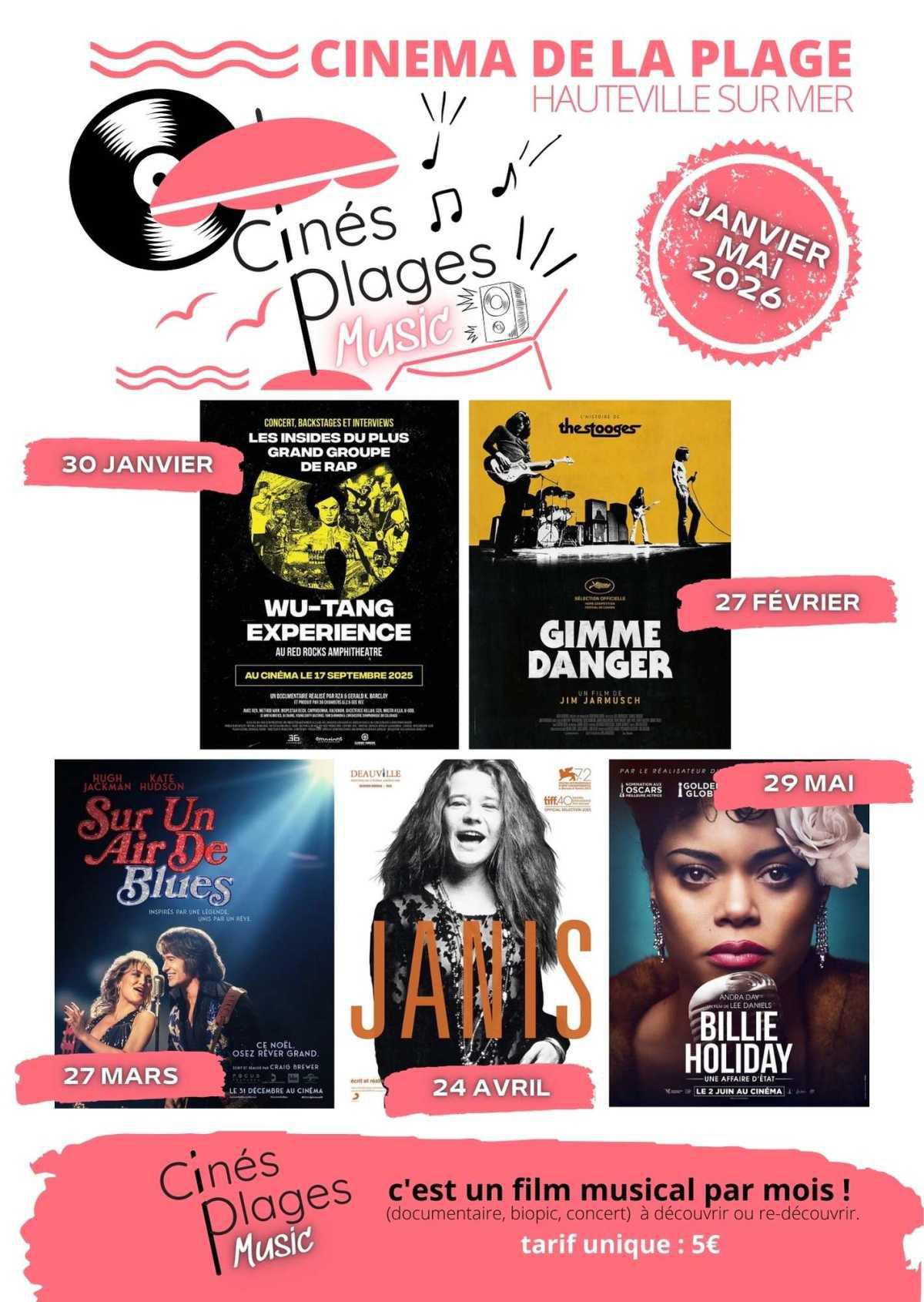 CinésPlages Music à Hauteville sur mer