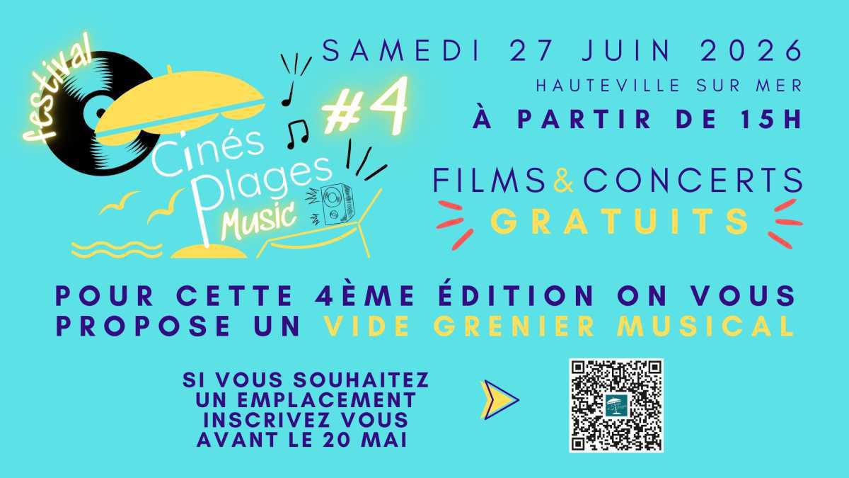 CinésPlages Music à Hauteville sur mer