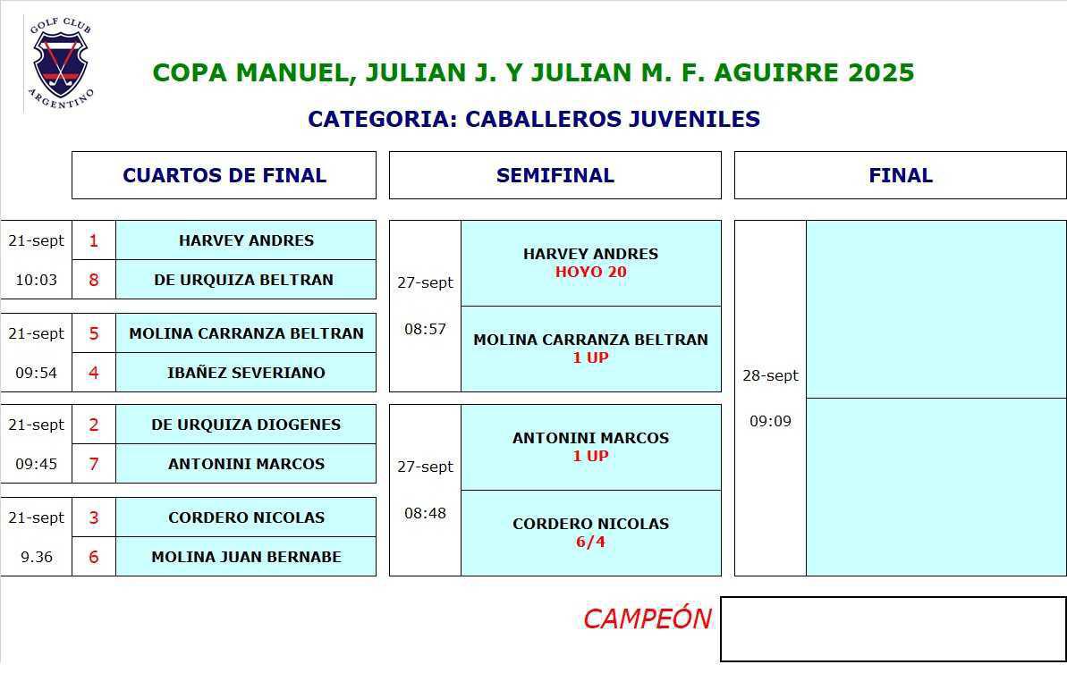 COPA MANUEL, JULIAN J. Y JULIAN M. F. AGUIRRE