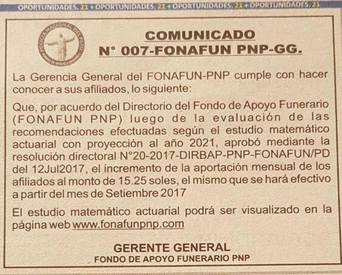 [IMPORTANTE] Incrementan el DESCUENTO DE PLANILLA de FONAFUN