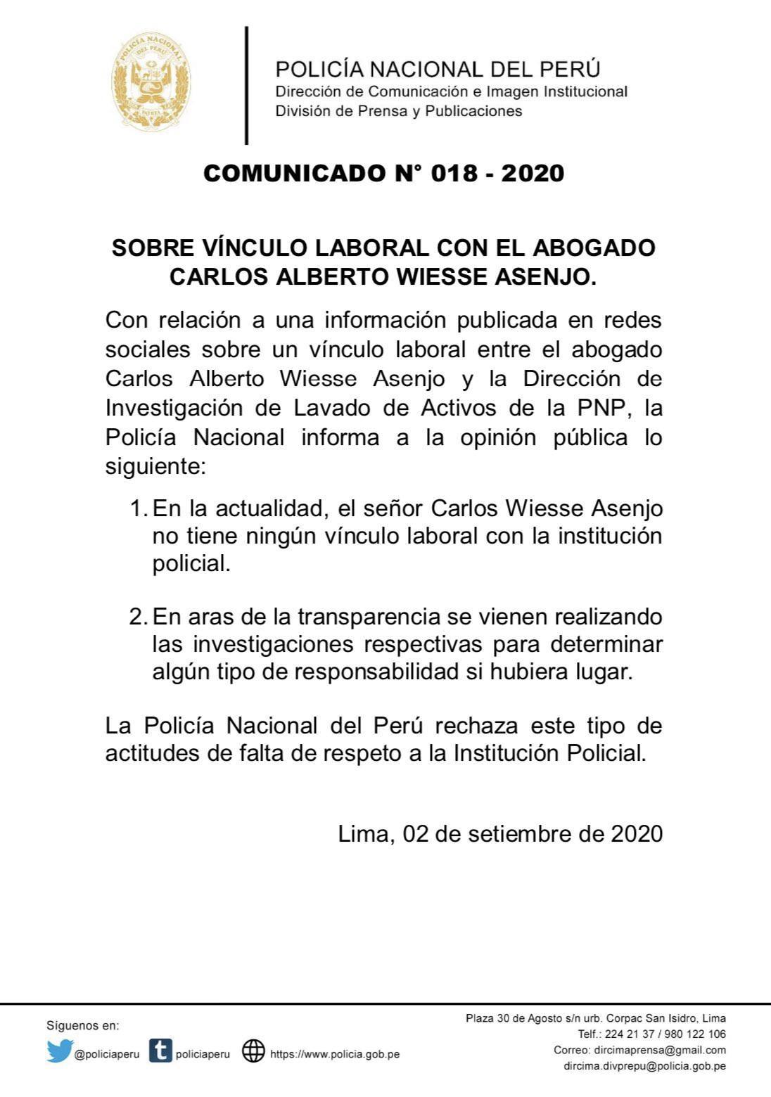 ¿Abogado que insultó a policías ahora da charlas y capacita a la PNP?