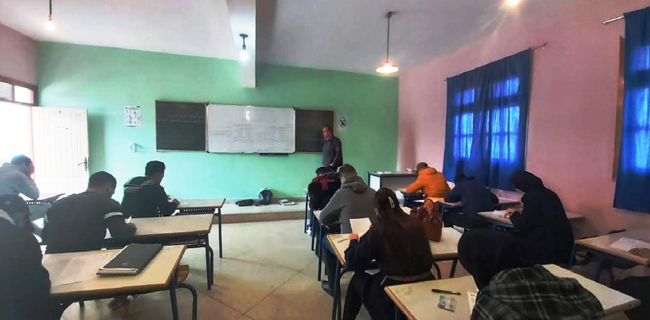 انطلاق امتحانات الدورة الخريفية لكلية العلوم القانونية والاقتصادية والاجتماعية بمرتيل