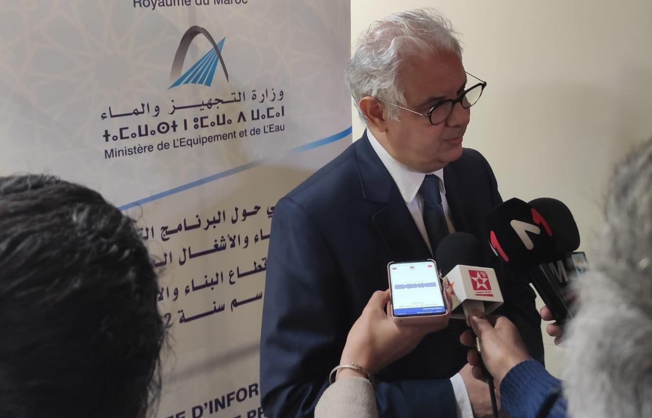 الأستاذ نزار بركة وزير التجهيز والماء