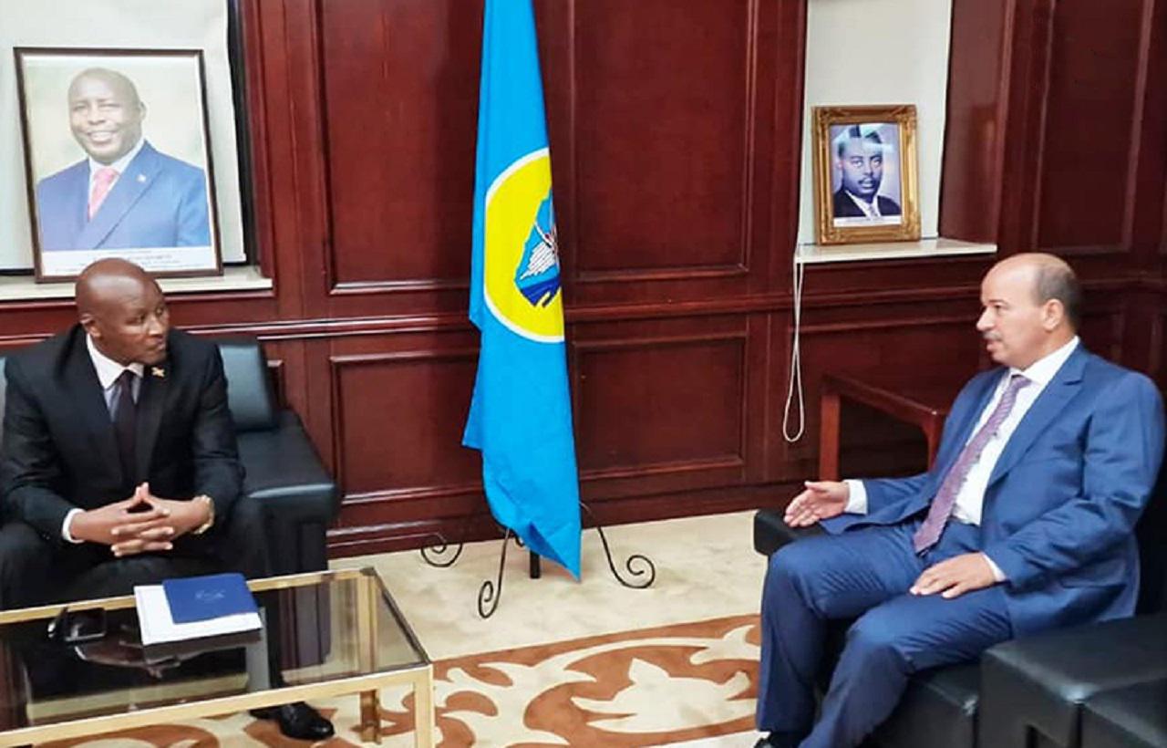 ميارة يجري مباحثات مع نائب رئيس جمهورية بوروندي