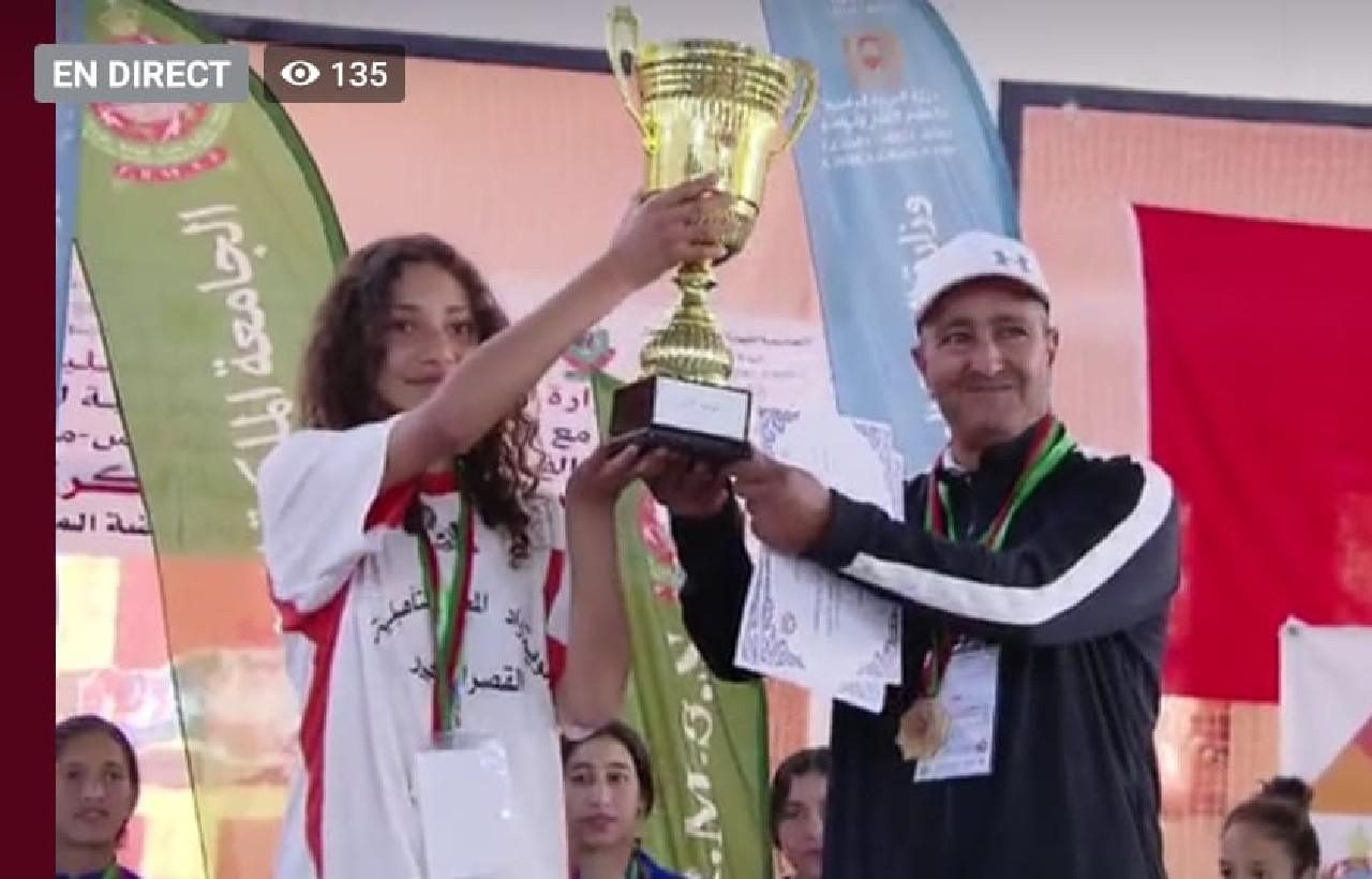 مديرية العرائش للتربية الوطنية : تتويج وطني