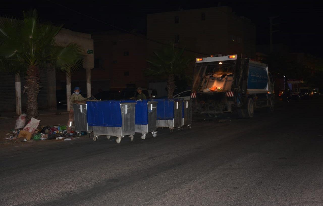 بفضل التعبئة الشاملة.. جماعة أيت ملول تنجح فيِ جمع مخلفات عيد الأضحى