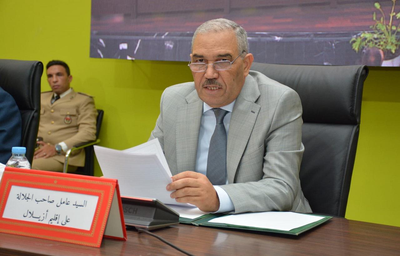 عامل إقليم أزيلال يشرف على تنصيب رجال السلطة الجدد