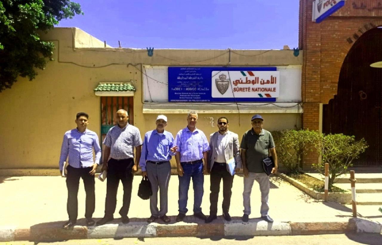 القطب الحقوقي بإقليم تارودانت يُدِينُ ممارسات مسؤولين خلال إخلاء الفضاءات العمومية من المتضررين من الزلزال