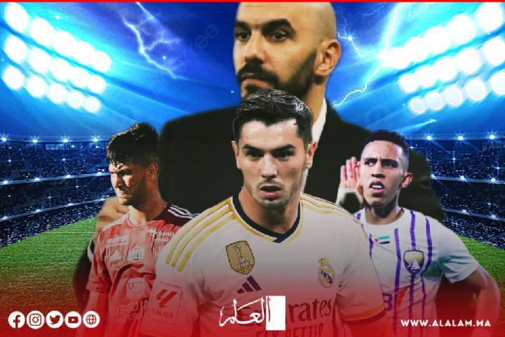 الركراكي يستدعي دياز ورحيمي وداري إلى وديتي موريتانيا وأنغولا