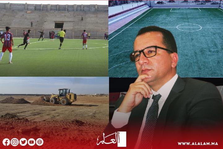 السمارة تشهد طفرة رياضية بإدارة رئيس مجلسها مولاي ابراهيم شريف