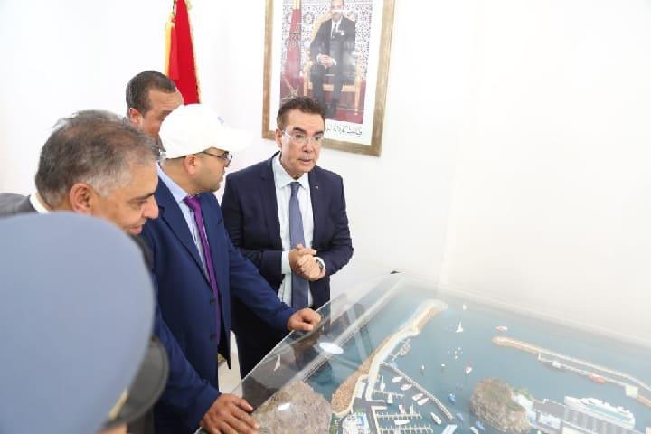 الحسيمة: رفع شارة اللواء الأزرق بالميناء الترفيهي