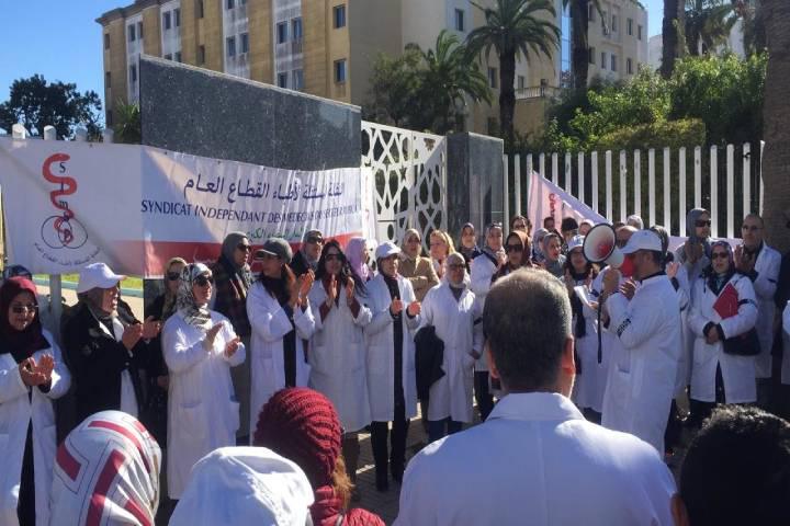 التصعيد‭ ‬في‭ ‬قطاع‭ ‬الصحة‭ ‬متواصل