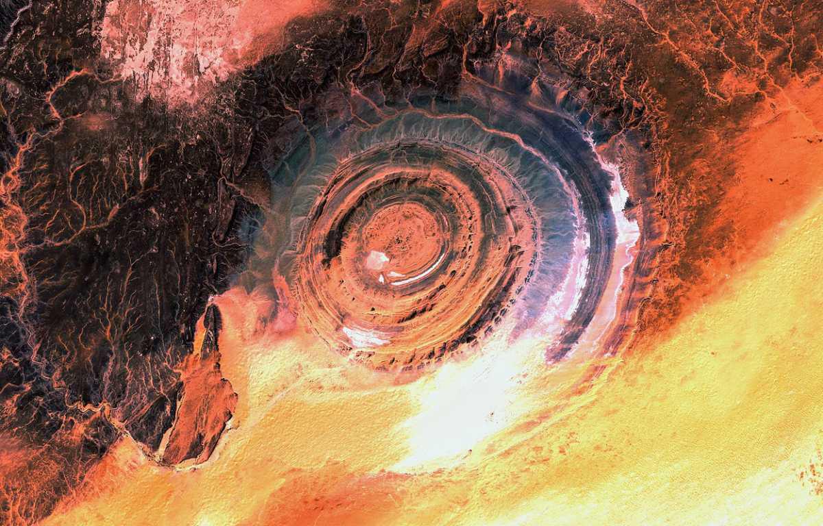 THE EYE OF THE SAHARA