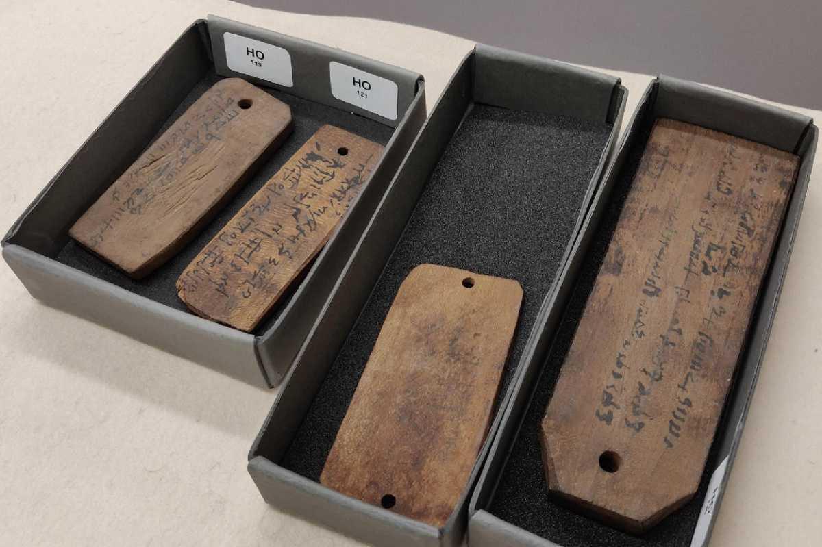 ANCIENT MUMMY LABELS HELP TO RECONSTRUCT CLIMATE OF ROMAN EGYPT ANCIENT MUMMY LABELS HELP TO RECONSTRUCT CLIMATE OF ROMAN EGYPT