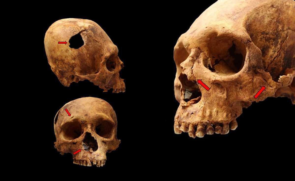 Collapse of Chavin culture was followed by a period of violence Collapse of Chavin culture was followed by a period of violence