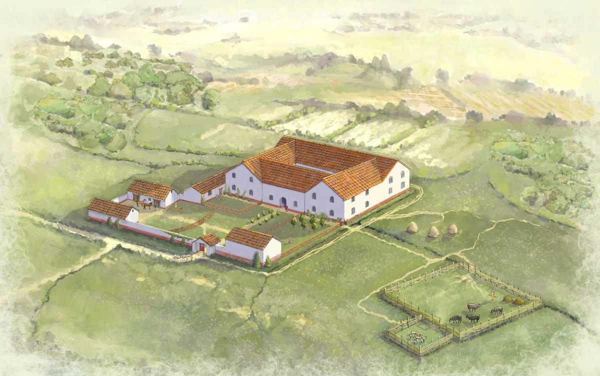 Two Roman villas found near ancient Wroxeter Two Roman villas found near ancient Wroxeter