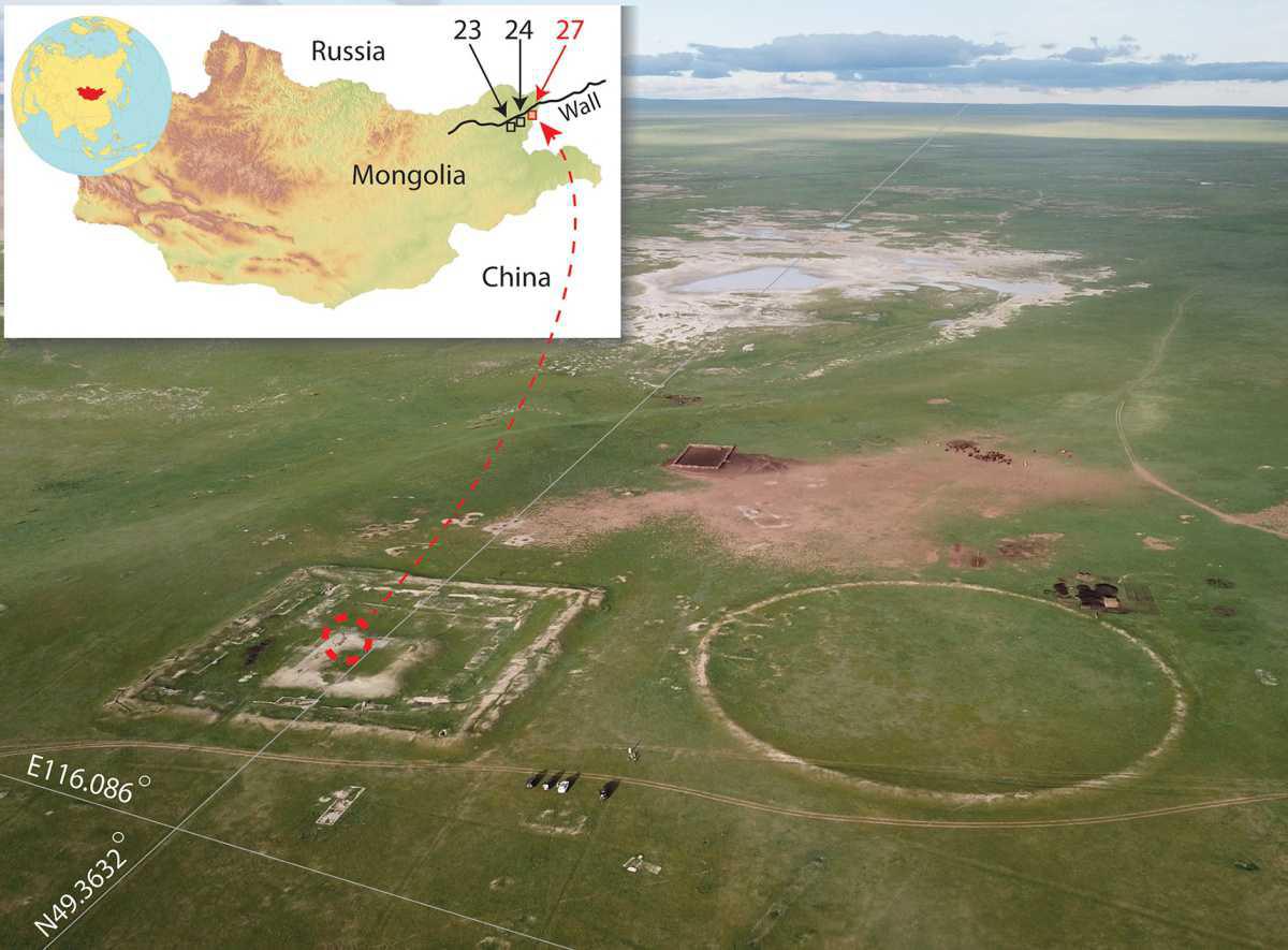 Elite pre-Mongol burial uncovered in Mongolia