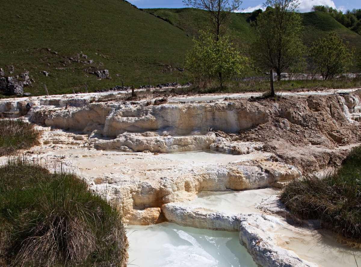 Buxton’s tuffa calcite terraces