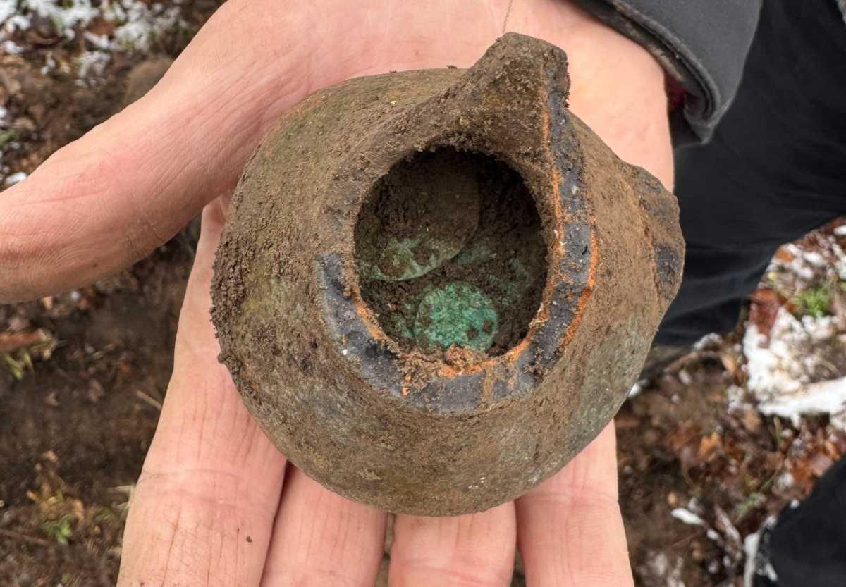 Hoard of 600 medieval coins found in Southern Poland