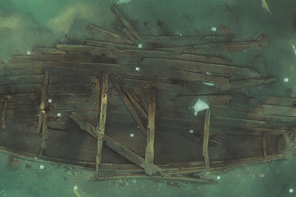 Preserved Joseon tax ship raised from seabed