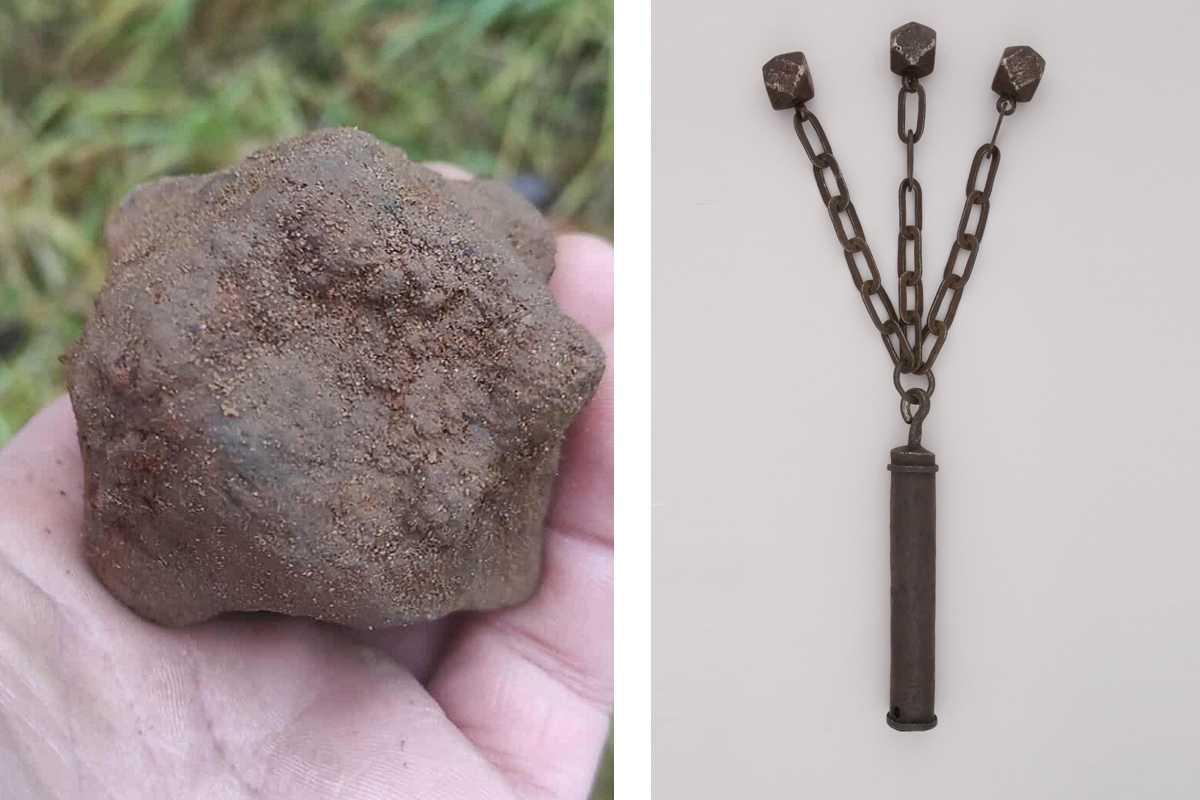 Flail-type weapon associated with Battle of Grunwald discovered near Gietrzwałd