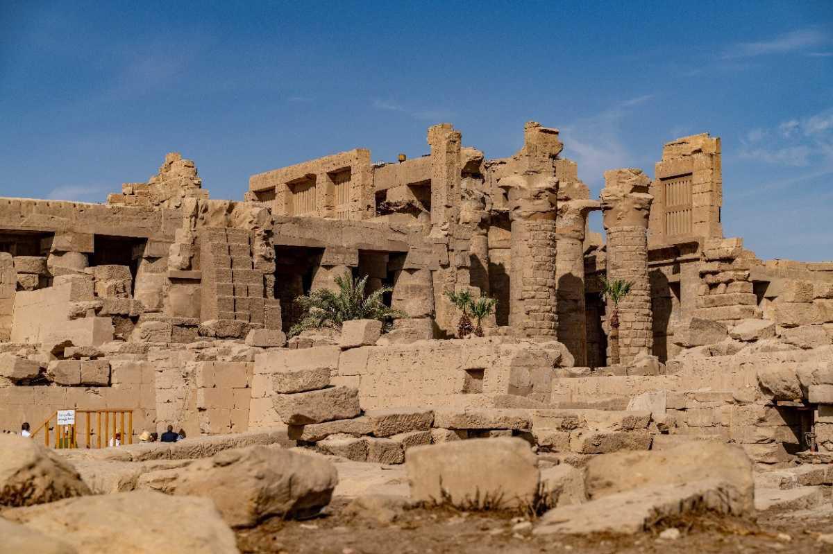 Discovery of monumental sacred lake at Karnak Discovery of monumental sacred lake at Karnak