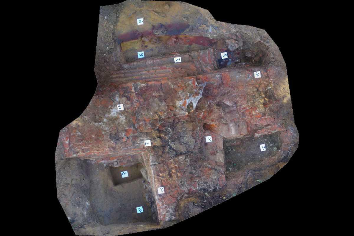 New findings beneath the Brinkerhof quarter in Borken New findings beneath the Brinkerhof quarter in Borken