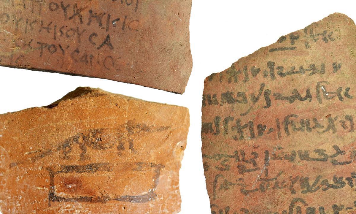 Archaeologists discover 3,000 new Ostraca at Athribis Archaeologists discover 3,000 new Ostraca at Athribis