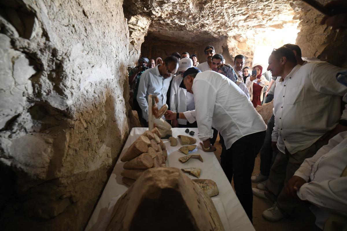 Archaeologists unearth hidden coffin cache at Luxor’s Abu el-Naga necropolis