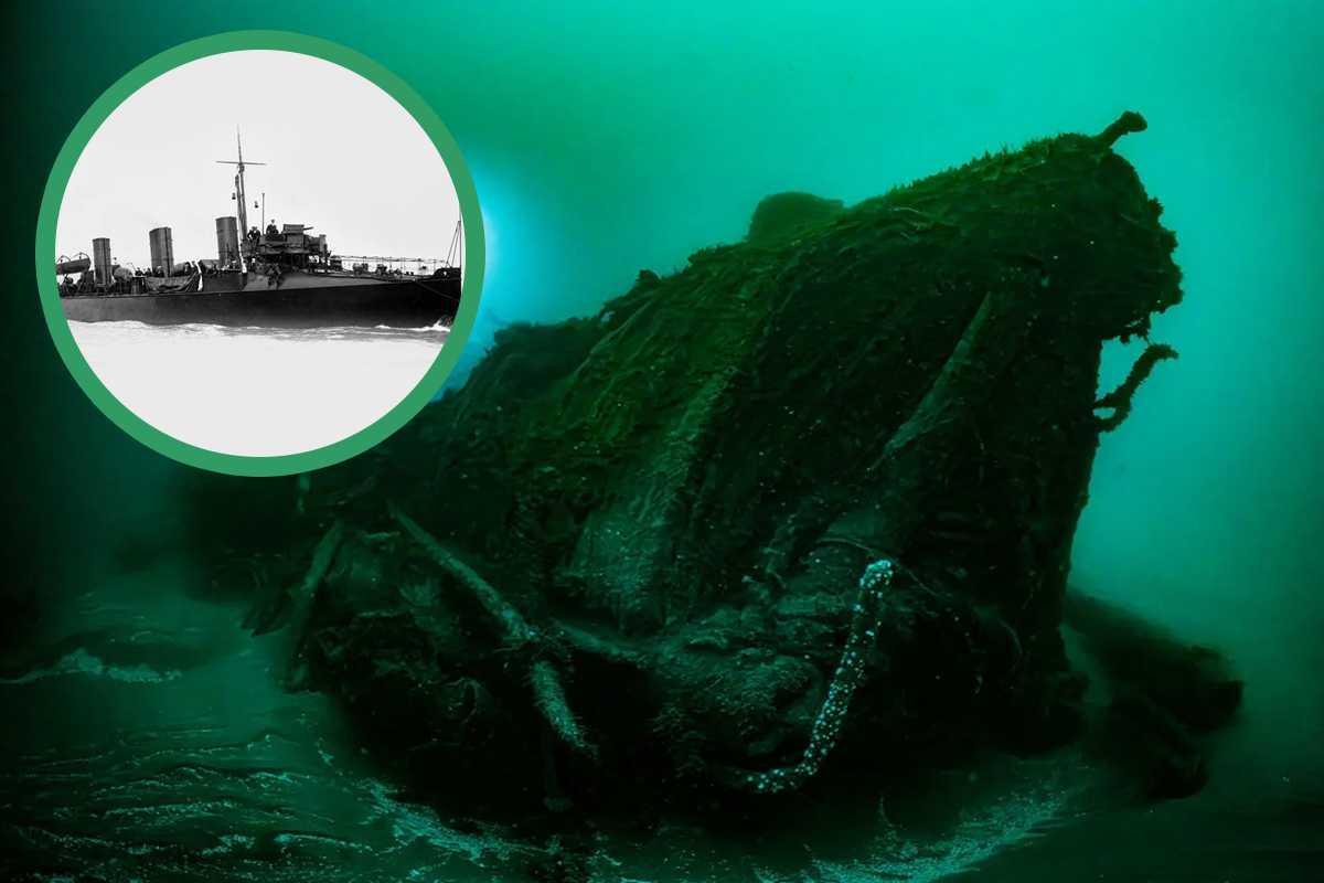 Wreck of HMS Tiger found in English Channel after 118 years