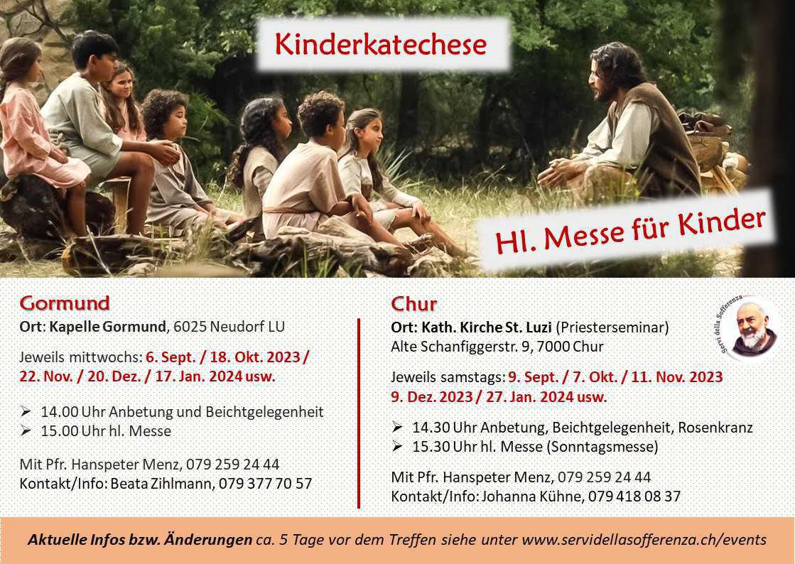 Kinderkatechese Gormund