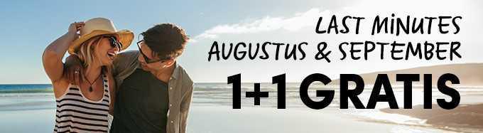 Travel Flash - Last Minutes: laatste dagen ‘1+1 GRATIS’! 