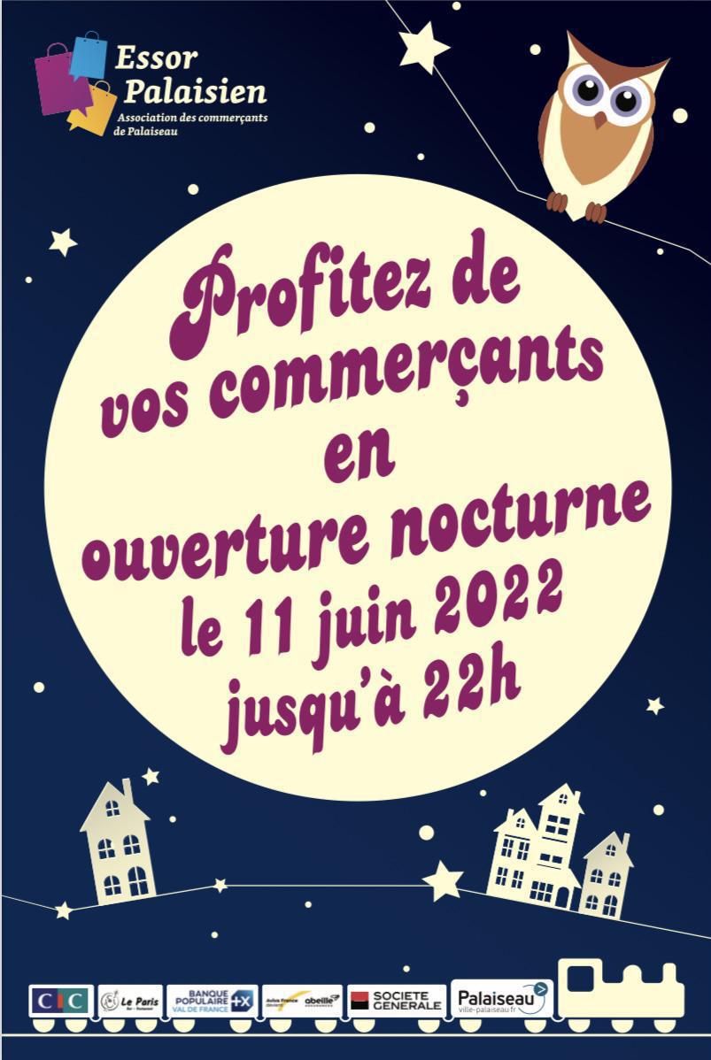 Profitez de vos commerçants en ouverture nocturne 🌃