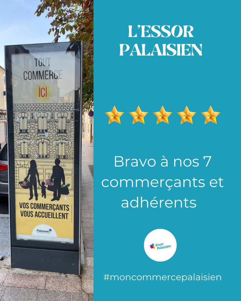 7 commerçants palaisiens récompensés !
