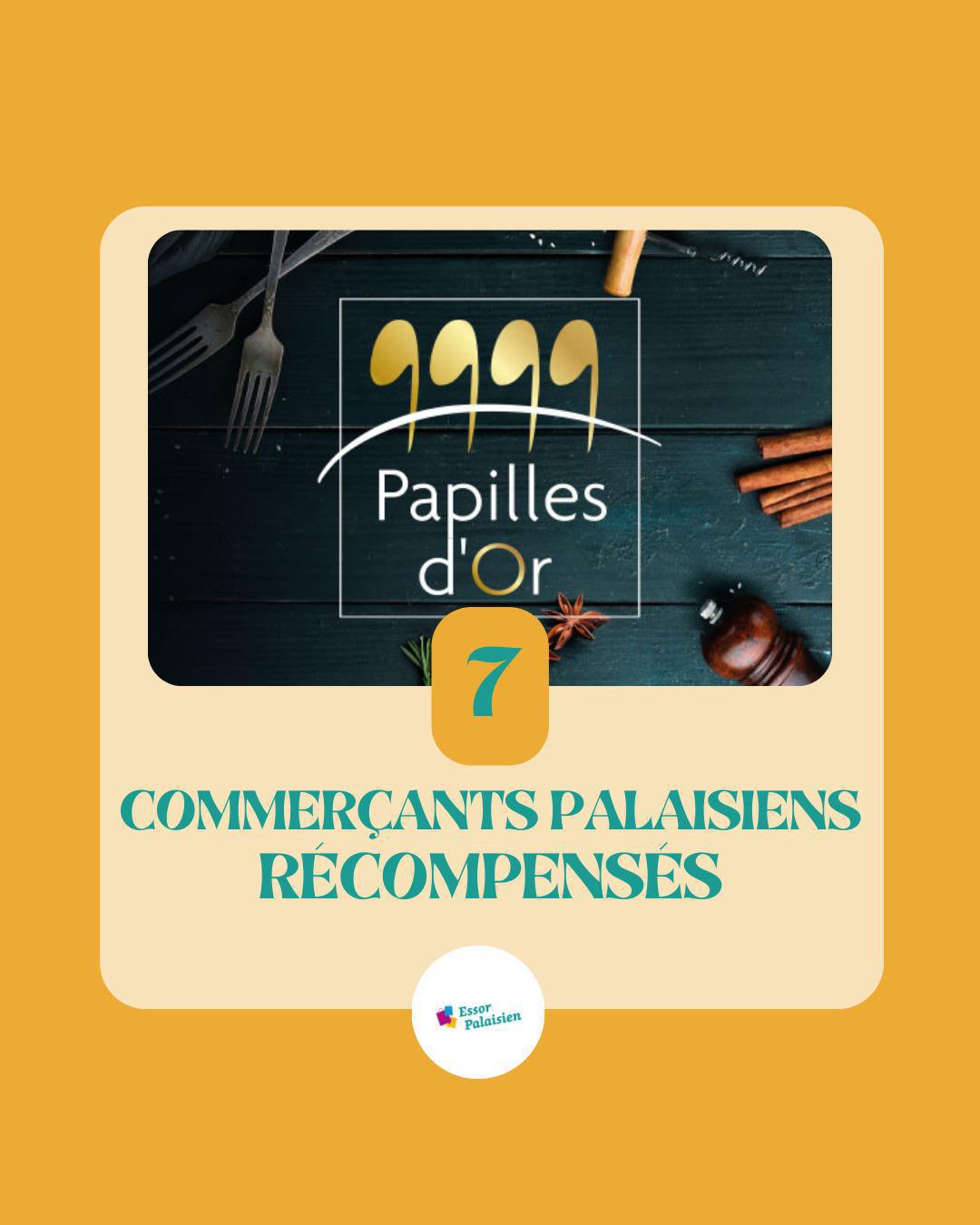 7 commerçants palaisiens récompensés ! 7 commerçants palaisiens récompensés !