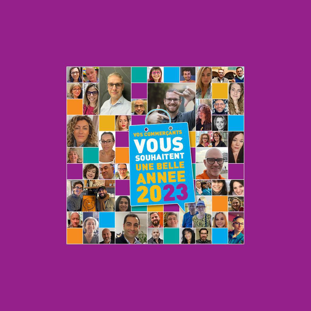 ✨ Vos commerçants vous souhaitent une très belle année 2023 !