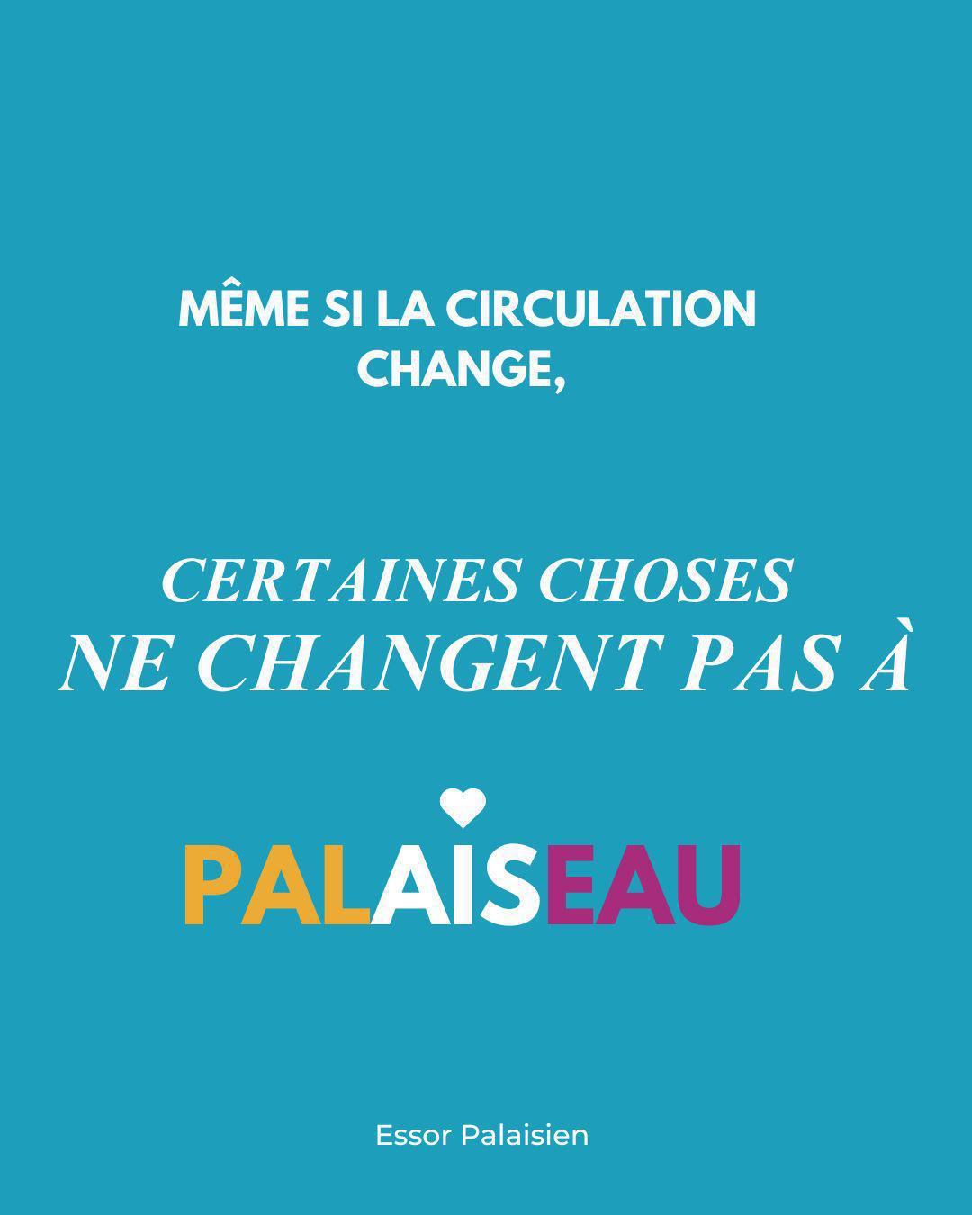 ⚠️ La circulation a changé dans les rues de Palaiseau ⚠️