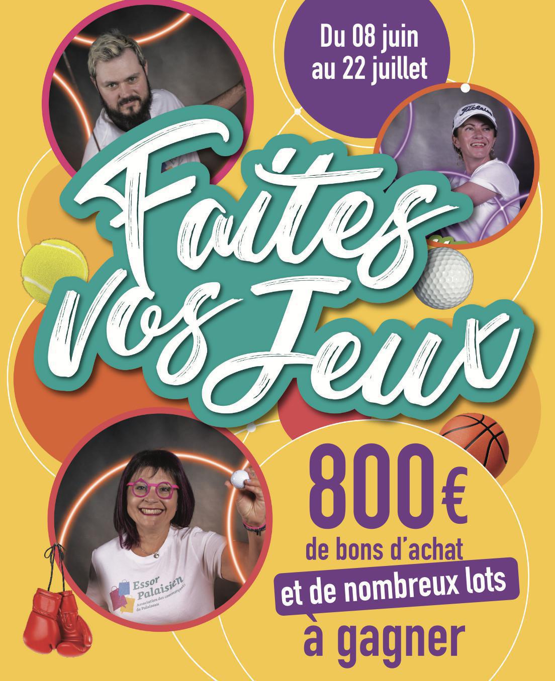 Faites vos jeux 🏀 🥊