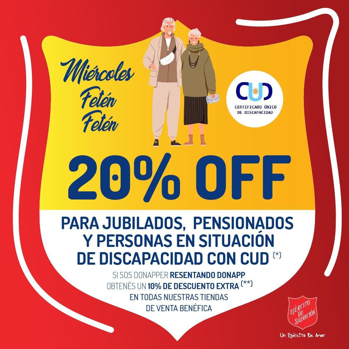 PROMO JUBILADOS y PERSONAS CON DISCAPACIDAD