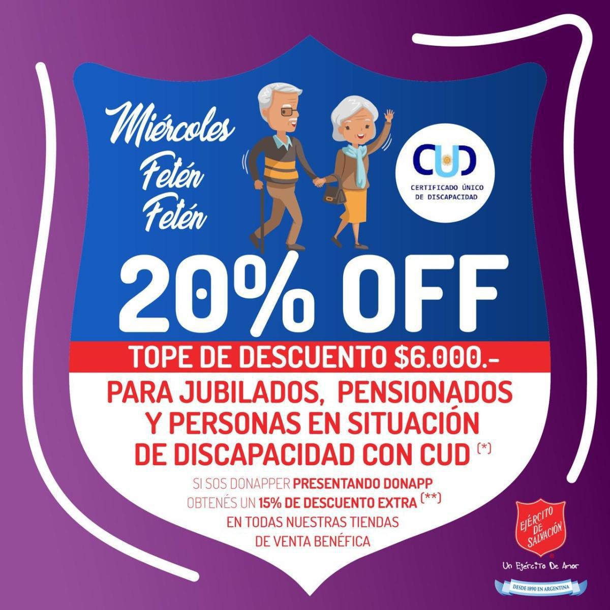 PROMO JUBILADOS y PERSONAS CON DISCAPACIDAD