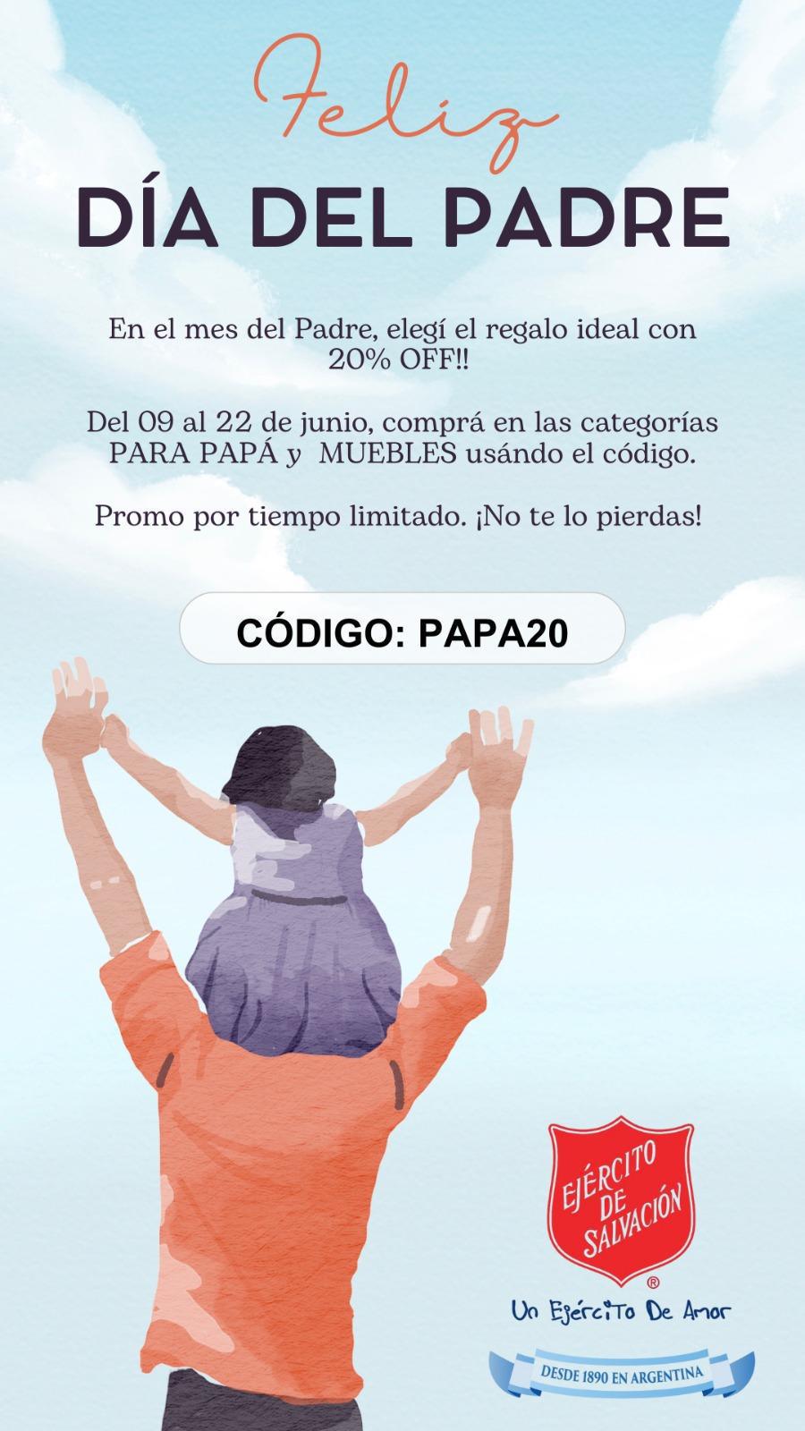 ¡Promo Día del Padre en la Tienda Virtual!